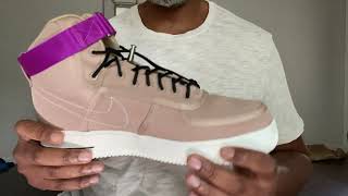 Nike Air Force 1 high moving co review [upl. by Ttehc626]