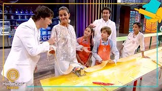 ¡Así tiene que ser la lámina de pasta PERFECTA  MasterChef Junior 7 [upl. by Capp]