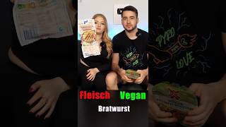 Vegane Bratwurst Vs Normale Bratwurst 🤮🤢 [upl. by Leirbag52]