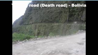 Yungas road Death road  Bolivia [upl. by Pinto717]