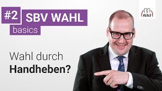 SBVWahl durch Handheben OMG nein  Betriebsrat Video [upl. by Kordula806]