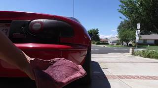 How To Remove Tail Light Spray Tint  NightShade 4k [upl. by Asilrak]