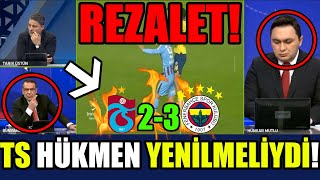 BGEZER DELİYE DÖNDÜ TRABZON HÜKMEN YENİLMELİYDİ BU NE REZALET FENERBAHÇE 3 TRABZONSPOR 2 [upl. by Leonardi632]