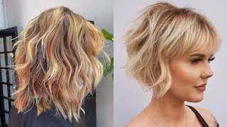 40 IDÉES DE COIFFURES TENDANCE  COUPE DE CHEVEUX POUR FEMMES 2021 6 [upl. by Eelarual]