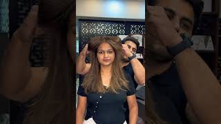 New hair transformation highlights balayage hairartistrybysahil sahilalihairartist [upl. by Sirenay]