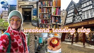 Weekend reading vlog  cosy english village 🍂 bookshops thrifting scenic countryside amp tasty eats [upl. by Ketti]