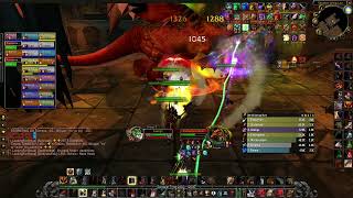 WoW Classic SoD fury warrior pve Blackwing Lair Vaelastrasz the Corrupt 3 trial kill 3 [upl. by Rebbecca653]