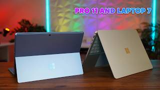 Surface Pro 11 vs Surface Laptop 7 Review amp Comparison [upl. by Eire237]