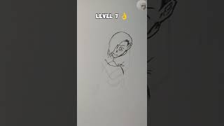 Drawing Junpei Yoshino JJK Manga in different level animedrawing ytshorts jjk animeedit drawing [upl. by Andel]