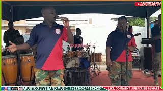 ACCRA SOLDIERS SAPPERS BAND WORKS US THROUGH GHANA CLASSIC HIGHLIFE MUSIC LIVE ghanaliveband [upl. by Adlanor]