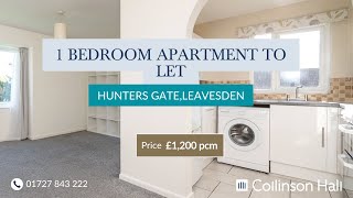 1 BEDROOM APARTMENT TO LET IN HUNTERS LANE LEAVESDEN WATFORD WD25 [upl. by Eillime902]