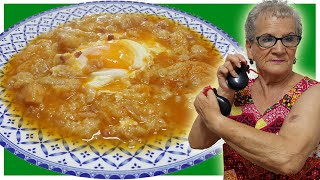 🥣SOPA de AJO Tradicional 😋DE LA ABUELA  Sopa Castellana [upl. by Gass655]