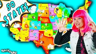 50 States Song In Alphabetical Order [upl. by Pettifer471]