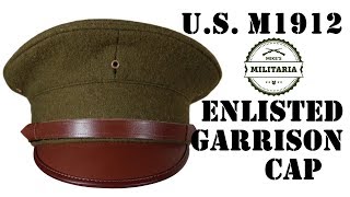 Mikes Militaria Product Reproduction US M1912 Garrison Cap [upl. by Mal285]