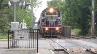 Two NJ Transit Trains at Radburn Fair Lawn  HD [upl. by Dixil]