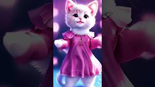 Cute baby lover dance funny dance ytviral shortviral catdancememe [upl. by Leong371]