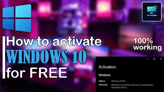 2022  How to activate Windows 10 for FREE 100 working Kmspico downlode amp install [upl. by Anitsyrhc]