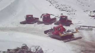 Pistenbully 600 and Prinoth Hintertux [upl. by Catrina]