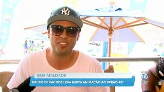 Entrevista com o grupo de pagode Sem Maldade na Arena Verão 40º VTV [upl. by Jonathan200]