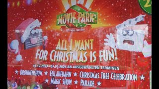 Movie Park Hollywood Christmas Termine [upl. by Akilak527]