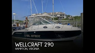 Used 2007 Wellcraft 290 Coastal for sale in Hampton Virginia [upl. by Yatnoed]