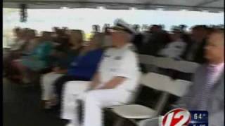 Naval center opens in Newport [upl. by Flip875]