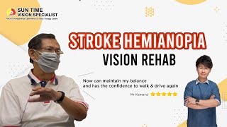 ✨Stroke Hemianopia vision rehab✨ [upl. by Lime]