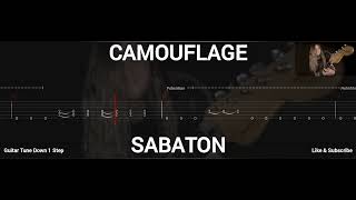 SABATON  CAMOUFLAGE  TAB GUITAR [upl. by Eilram]