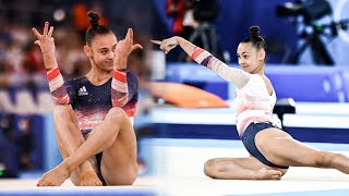 Best of The Gadirova Twins  Tokyo 2020 Floor Finals [upl. by Ellissa908]