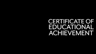 Specialized Training on Demand  Certificate of Educational Achievement CEA Programs [upl. by Calia]