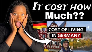 OG cost of living in GERMANY  housingfood transport amp more REACTION [upl. by Eniotna]