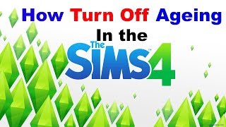 The Sims4 Aging Settings  How to Set Age Settings in Sims4 on Console [upl. by Amoihc]