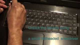 How to change the Keyboard for a Dell Inspiron N5050 [upl. by Vidovic]