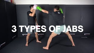 3 Types of Jabs amp When to Use Them Real Time Sparring [upl. by Assilrac]