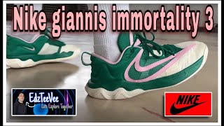 GIANNIS IMMORTALITY 3  Maganda ba to na budget shoes… its good to be back mga kabisig☺️☺️ [upl. by Hashimoto]