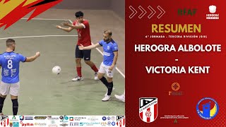 RESUMEN  HEROGRA Albolote FS  Victoria Kent 55 [upl. by Ayotna]