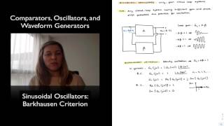 Sinusoidal Oscillators Barkhausen Criterion [upl. by Ahsead]