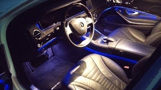 Mercedes S Klasse Innenraum Interieur 2014 AMG Line [upl. by Kimmel]