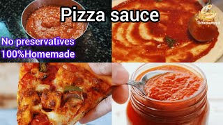 Tictacsamayal இனி வீட்டிலேயே சுலபமா பீட்ஸா சாஸ் பண்ணலாம் how to make pizza sauce at home in tamil [upl. by Ylenaj]