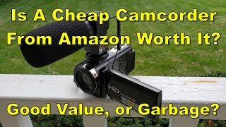 4k Camera  Camcorder Review [upl. by Elkraps]