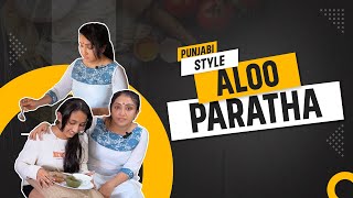 Punjabi style aloo paratha recipe [upl. by Doe]