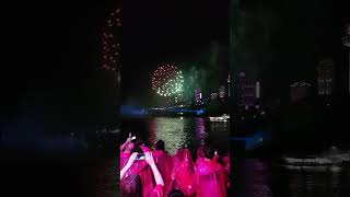 Niagara Falls Canada Fireworks 🚢 🇨🇦 🍁🌞👍 [upl. by Ahsetra]