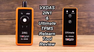 VXDAS 2IN1 amp Ultimate TPMS Relearn Tool Review [upl. by Toddie]