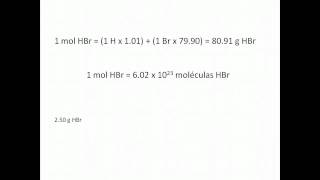 Calcular partículas a partir de gramos [upl. by Byler826]