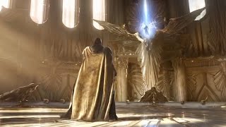 DIABLO 3 Tyrael Enters High Heaven Scene Cinematic 4K [upl. by Onitsuaf]