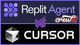 NEW Replit AI Agents VS Cursor Composer🤖 CrewAI App Build w Replit Agents Full Comparison [upl. by Llerreg]