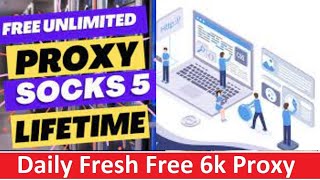 Free ProxySocks5 IP for life time  Proxy for lifetime Free All amp Working in 2023 [upl. by Sackville]