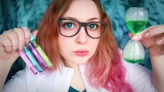 АСМР ЛАСКОВЫЙ НЕВРОЛОГ ЗА ШТОРКОЙ 👩‍⚕ Проверка Черепных Нервов и Слуха ASMR Doctoral NEUROLOGIST ♥ [upl. by Aiblis]