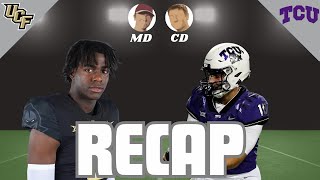 UCF Could Be For Real  UCF vs TCU Recap [upl. by Odnalo]