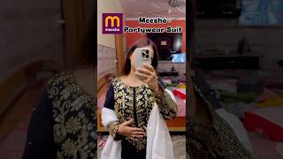 Meesho Partywear Suit  Pakistani Suit  Review amp Try on meeshofinds meeshopartyweardress meesho [upl. by Nnhoj]